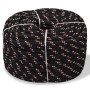 Polypropylene marine rope 10 mm 250 m black by vidaXL, Ropes and metal cords - Ref: Foro24-143810, Price: 76,99 €, Discount: %