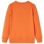 Dunkelorangefarbenes Kinder-Sweatshirt 128 von , Kinder-T-Shirts - Ref: Foro24-13197, Preis: 10,97 €, Rabatt: %