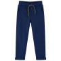 Pantalones infantiles con cordón azul marino 128 de , Pantalones de niños - Ref: Foro24-12987, Precio: 10,97 €, Descuento: %