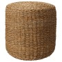 Home&Styling Natürlicher runder Pouf aus Seegras Ø40x38 cm von , Osmanen - Ref: Foro24-447472, Preis: 66,26 €, Rabatt: %