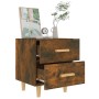 Smoked oak nightstand 40x35x47.5 cm by vidaXL, Nightstands - Ref: Foro24-817285, Price: 34,81 €, Discount: %