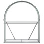 Leñero de acero galvanizado verde 120x45x140 cm de , Bolsas y soportes de leña - Ref: Foro24-364541, Precio: 52,65 €, Descuen...