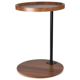 Home&Styling 2-tier brown and black side table by , Side tables - Ref: Foro24-447479, Price: 46,99 €, Discount: %