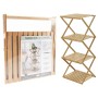 Home&Styling Estantería plegable de 4 niveles de bambú de , Librerías y estanterías - Ref: Foro24-447470, Precio: 46,32 €, De...