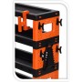 FX-Tools 4 Tier Black and Orange Tool Cart by , Cargo forklifts - Ref: Foro24-447439, Price: 65,49 €, Discount: %