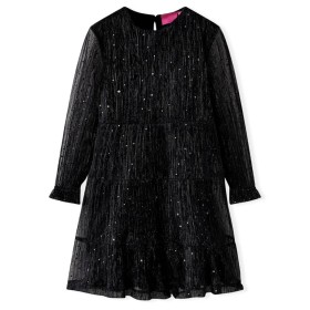 Vestido infantil de manga larga negro 92 de , Vestidos de niños - Ref: Foro24-14882, Precio: 15,57 €, Descuento: %