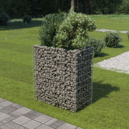 Arriate de gaviones de acero 90x50x100 cm de vidaXL, Maceteros y jardineras - Ref: Foro24-143568, Precio: 59,62 €, Descuento: %