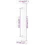 Schrankgriffe 10 Stück silberfarbener Edelstahl 224 mm von , Schrankknöpfe und Griffe - Ref: Foro24-3203708, Preis: 20,47 €, ...