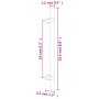 Schrankgriffe 20 Stück silberfarbener Edelstahl 160 mm von , Schrankknöpfe und Griffe - Ref: Foro24-3203686, Preis: 25,65 €, ...