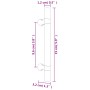 Schrankgriffe 20 Stück silberfarbener Edelstahl 96 mm von , Schrankknöpfe und Griffe - Ref: Foro24-3203684, Preis: 22,37 €, R...