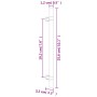 Schrankgriffe 5 Stück schwarzer Edelstahl 192 mm von , Schrankknöpfe und Griffe - Ref: Foro24-155424, Preis: 18,59 €, Rabatt: %