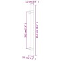 Schrankgriffe 5 Stück silberfarbener Edelstahl 192 mm von , Schrankknöpfe und Griffe - Ref: Foro24-155416, Preis: 13,16 €, Ra...