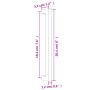 Schrankgriffe 5 Stück schwarzer Edelstahl 192 mm von , Schrankknöpfe und Griffe - Ref: Foro24-155400, Preis: 17,53 €, Rabatt: %