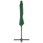 Cantilever parasol with green steel pole 300 cm by vidaXL, Umbrellas - Ref: Foro24-44629, Price: 94,48 €, Discount: %