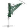 Cantilever parasol with green steel pole 300 cm by vidaXL, Umbrellas - Ref: Foro24-44629, Price: 94,48 €, Discount: %