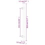 Griffe für 20 Stück Edelstahl silberne Schränke 224 mm von , Schrankknöpfe und Griffe - Ref: Foro24-3203688, Preis: 35,11 €, ...