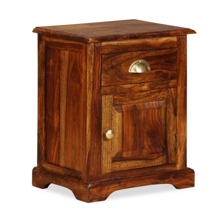 Solid sheesham wood bedside table 40x30x50 cm by vidaXL, Nightstands - Ref: Foro24-243938, Price: 107,40 €, Discount: %