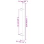 Schrankgriffe 10 Stück silberfarbener Edelstahl 160 mm von , Schrankknöpfe und Griffe - Ref: Foro24-155415, Preis: 14,06 €, R...