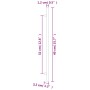 Schrankgriffe 20 Stück schwarzer Edelstahl 320 mm von , Schrankknöpfe und Griffe - Ref: Foro24-3203609, Preis: 32,49 €, Rabat...