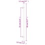 Schrankgriffe 10 Stück schwarzer Edelstahl 320 mm von , Schrankknöpfe und Griffe - Ref: Foro24-3203713, Preis: 38,43 €, Rabat...