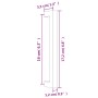 Schrankgriffe 20 Stück schwarzer Edelstahl 160 mm von , Schrankknöpfe und Griffe - Ref: Foro24-3203654, Preis: 62,48 €, Rabat...