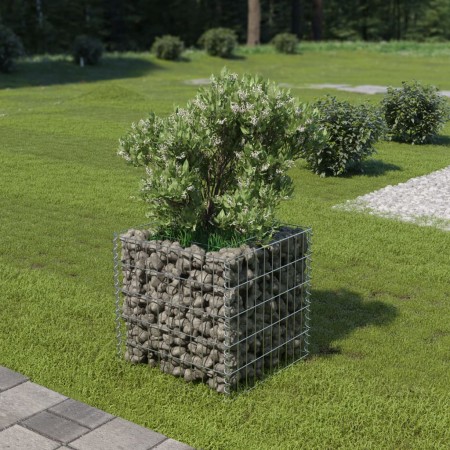 Steel gabion bed 50x50x50 cm by vidaXL, Pots and planters - Ref: Foro24-143570, Price: 38,26 €, Discount: %