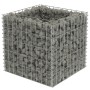 Steel gabion bed 50x50x50 cm by vidaXL, Pots and planters - Ref: Foro24-143570, Price: 38,26 €, Discount: %