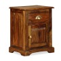 Solid sheesham wood bedside table 40x30x50 cm by vidaXL, Nightstands - Ref: Foro24-243938, Price: 107,40 €, Discount: %