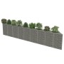 Steel gabion wall 630x30x100 cm by vidaXL, fence panels - Ref: Foro24-143573, Price: 260,36 €, Discount: %