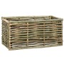 Raised hazel wood bed 80x40x40 cm by vidaXL, Pots and planters - Ref: Foro24-45369, Price: 62,96 €, Discount: %