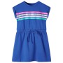 Vestido infantil con cordón azul cobalto 128 de , Vestidos de niños - Ref: Foro24-11122, Precio: 14,22 €, Descuento: %