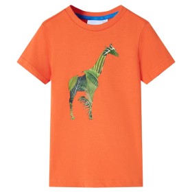 Camiseta infantil naranja 140 de , Camisetas para niños - Ref: Foro24-12273, Precio: 9,99 €, Descuento: %