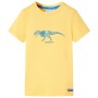 Camiseta infantil ocre claro 140 de , Camisetas para niños - Ref: Foro24-11738, Precio: 9,35 €, Descuento: %