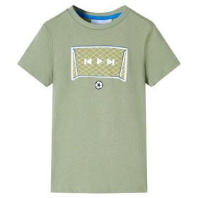 Light khaki children's t-shirt 104 by , Kids T-shirts - Ref: Foro24-12420, Price: 9,99 €, Discount: %