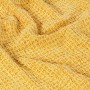 Mustard yellow cotton blanket 160x210 cm by vidaXL, Blankets - Ref: Foro24-133762, Price: 37,22 €, Discount: %