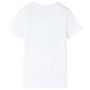 Ecru children's t-shirt 116 by , Kids T-shirts - Ref: Foro24-11731, Price: 7,99 €, Discount: %