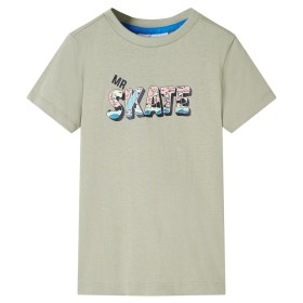 Camiseta infantil caqui claro 104 de , Camisetas para niños - Ref: Foro24-12565, Precio: 9,99 €, Descuento: %