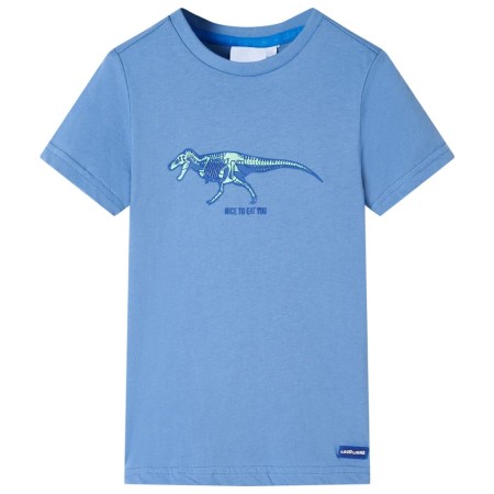 Medium blue children's t-shirt 140 by , Kids T-shirts - Ref: Foro24-11743, Price: 7,95 €, Discount: %