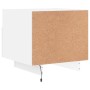 Mesitas de noche con luces LED 2 unidades blanco 40x39x37 cm de , Mesitas de noche - Ref: Foro24-836799, Precio: 89,30 €, Des...