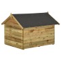 Garden dog house open roof impregnated pine wood by vidaXL, Dog kennels - Ref: Foro24-45151, Price: 216,31 €, Discount: %