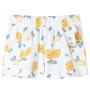 Children's ecru shorts 128 by , kids pants - Ref: Foro24-11502, Price: 7,99 €, Discount: %