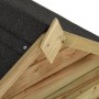 Garden dog house open roof impregnated pine wood by vidaXL, Dog kennels - Ref: Foro24-45151, Price: 216,31 €, Discount: %