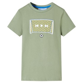 Camiseta infantil caqui claro 92 de , Camisetas para niños - Ref: Foro24-12419, Precio: 9,99 €, Descuento: %