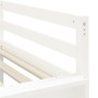 Children's high bed with black white pine wood tunnel 90x190 cm by , Beds and slatted bases - Ref: Foro24-3207057, Price: 280...