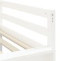 Cama alta niños con túnel madera pino blanco negro 90x200 cm de , Camas y somieres - Ref: Foro24-3207048, Precio: 286,72 €, D...