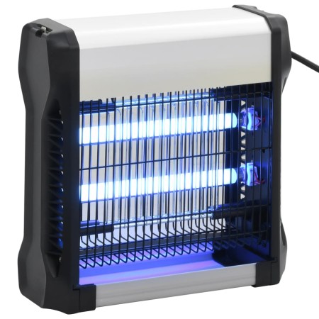 Aluminum and black ABS mosquito lamp 12 W by vidaXL, Pest control traps - Ref: Foro24-50763, Price: 44,42 €, Discount: %