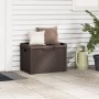 Brown PP garden storage box 125 L by , Outdoor storage boxes - Ref: Foro24-364210, Price: 78,99 €, Discount: %