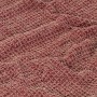 Burgundy cotton blanket 125x150 cm by vidaXL, Blankets - Ref: Foro24-133755, Price: 24,26 €, Discount: %