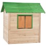 Grünes Kinderspielhaus aus Holz von vidaXL, Kinderhäuser - Ref: Foro24-91791, Preis: 317,87 €, Rabatt: %