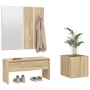 Sonoma Oak Plywood Hallway Furniture Set by , Wardrobes - Ref: Foro24-3082056, Price: 106,77 €, Discount: %